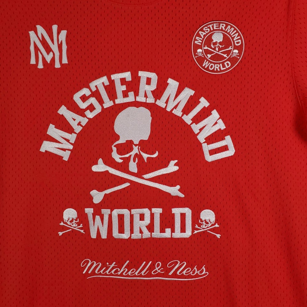 Mastermind World Mitchell & Ness Large Jersey Emb… - image 3